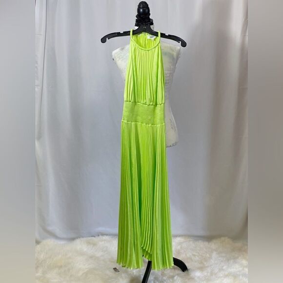 A.L.C. Asymmetric Pleated Midi-Dress size 2 - Picture 10 of 12